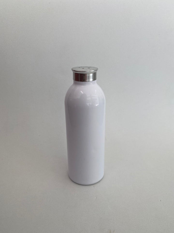 Frasco Cosmético de Alumínio Branco – 100 ml ***