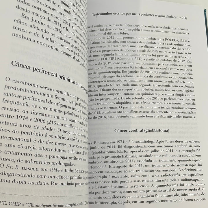 Essential oils and cancer book