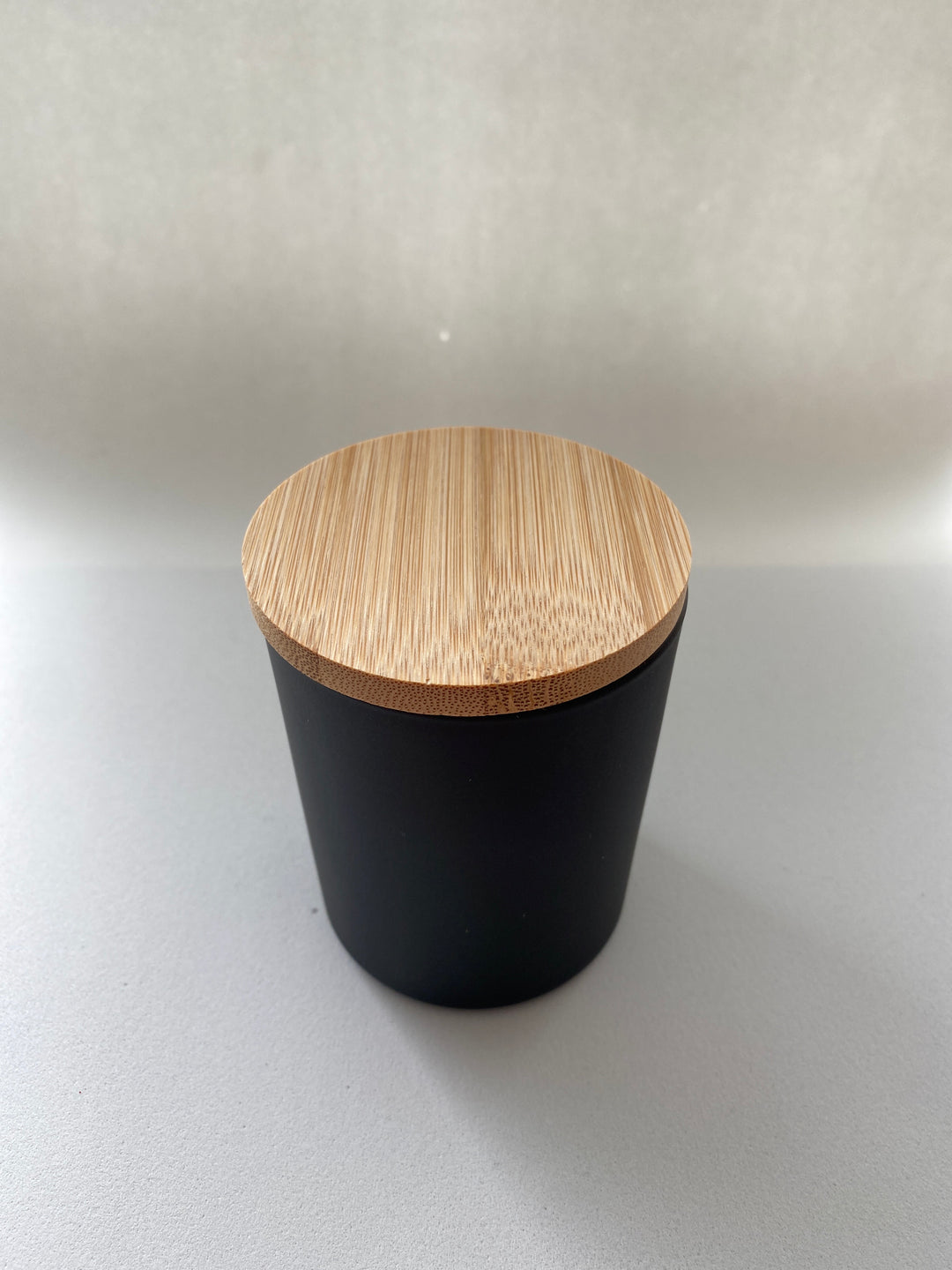 Boião de Vidro para Velas C/ Tampa Bambu ***