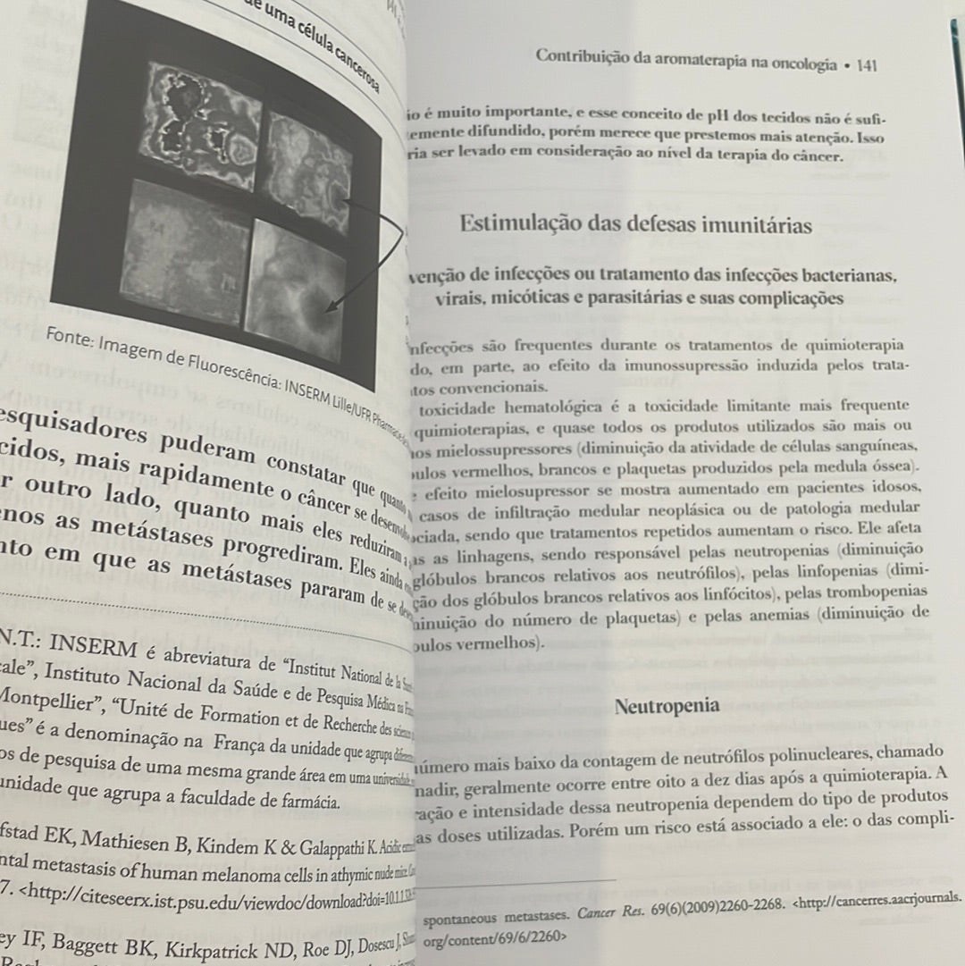 Essential oils and cancer book