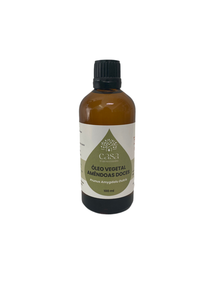 Óleo Vegetal de Amêndoas Doces  | Prunus Amygdalus Dulcis | 100ml