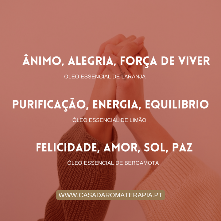 Pack 3 Cítricos (Limão + Bergamota + Laranja) -20%