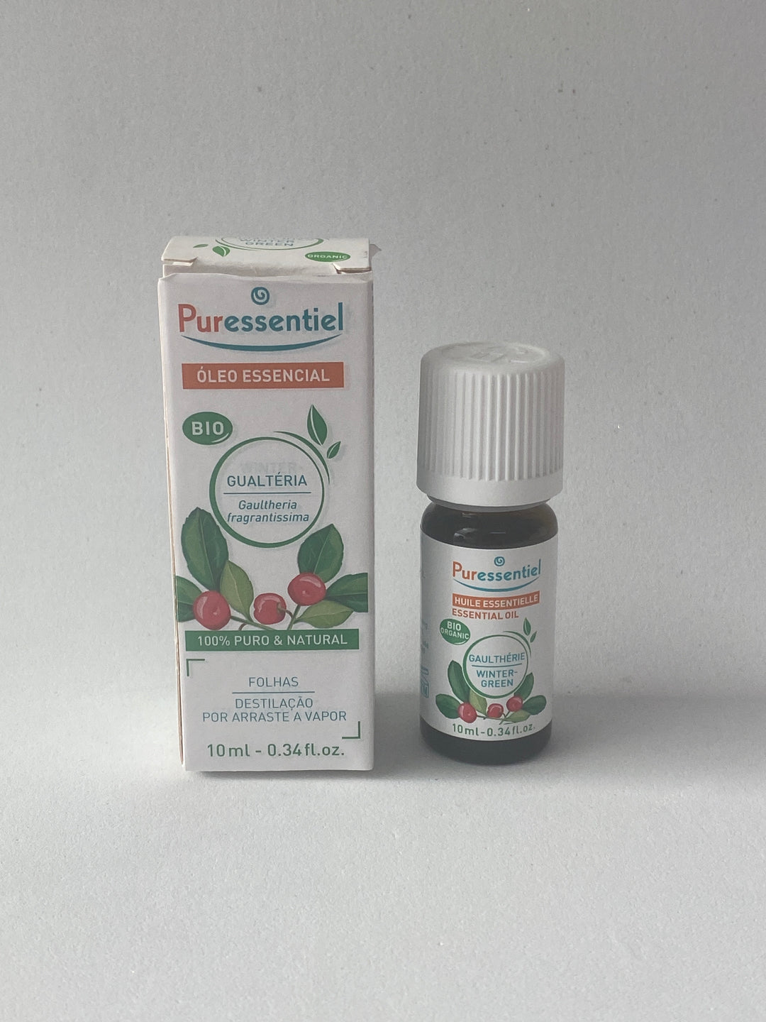 Óleo Essencial de Gualtéria 10ml bio | Gaultheria fragrantissima.