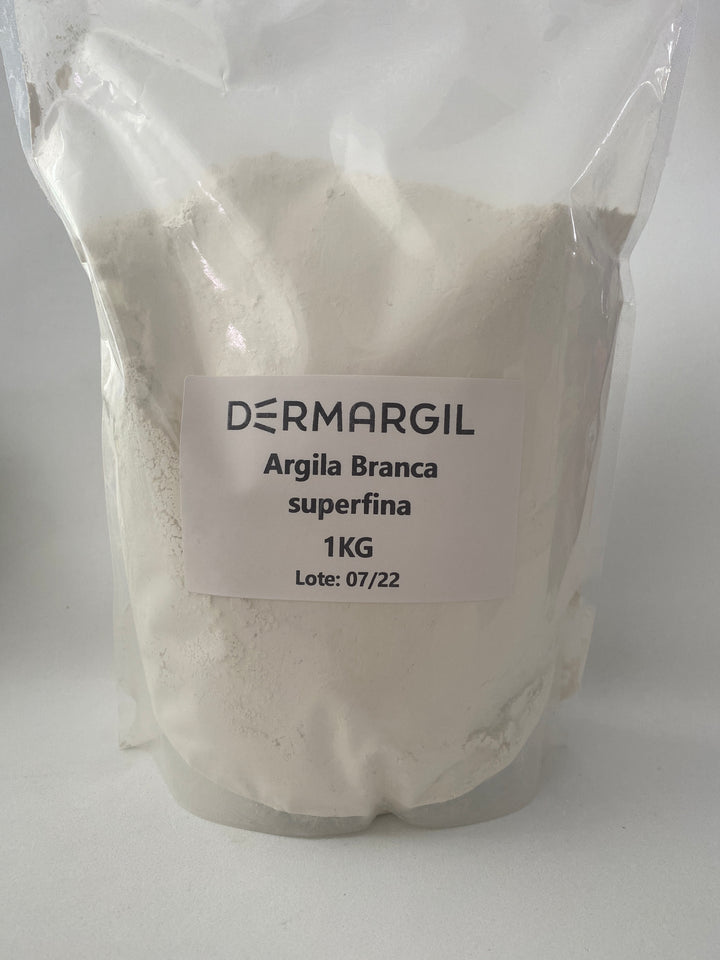 Argila Branca Superfina em Pó