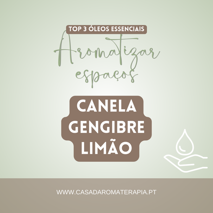 Top 3 Óleos Essenciais: Aromatizar espaços