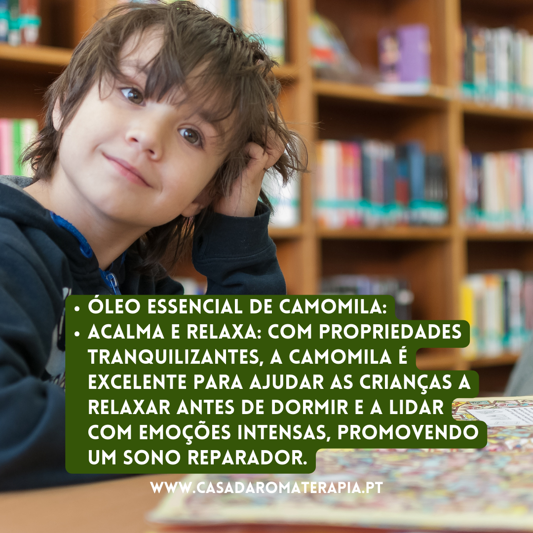Top 3 Óleos Essenciais: Emoções Crianças