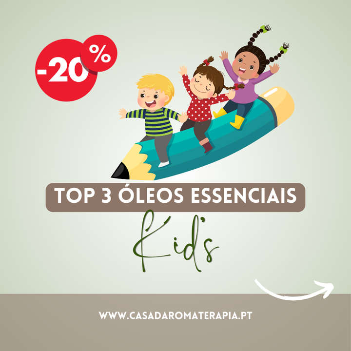 Top 3 Óleos Essenciais: Emoções Crianças