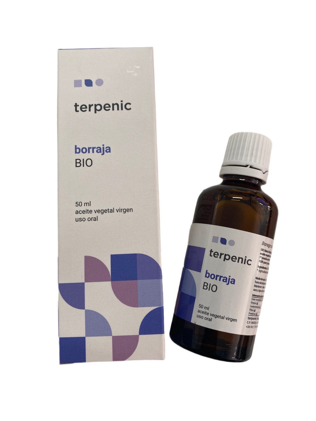 Óleo Vegetal Borragem | Borago officinalis | BIO | 50ml.
