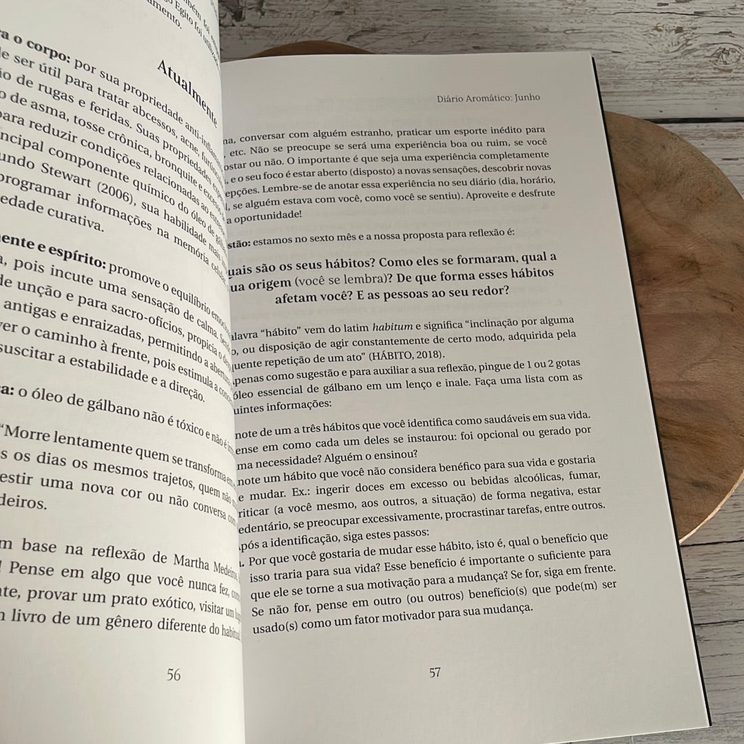 Aromatic Daily Book with Holy Scripture OE