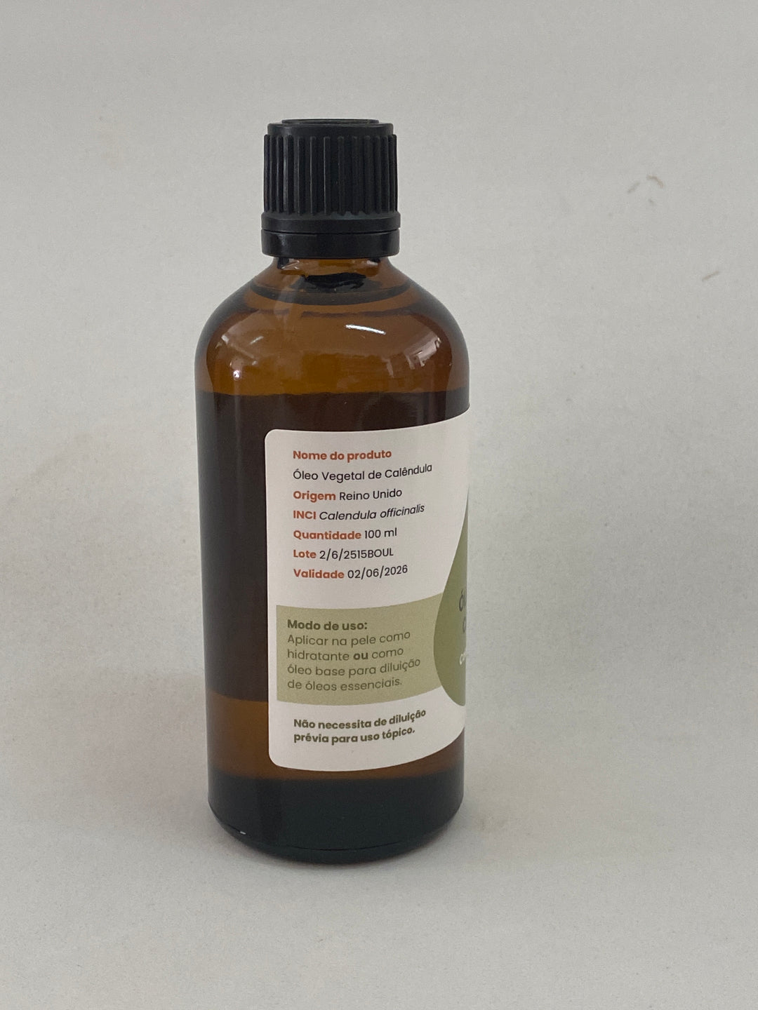 Óleo Vegetal de Calêndula  | Calendula Officinalis | 100ml