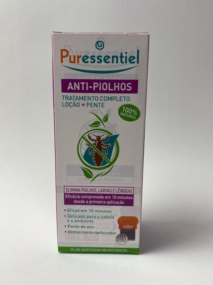 Anti-Piolhos Loção + Pente 100ml.