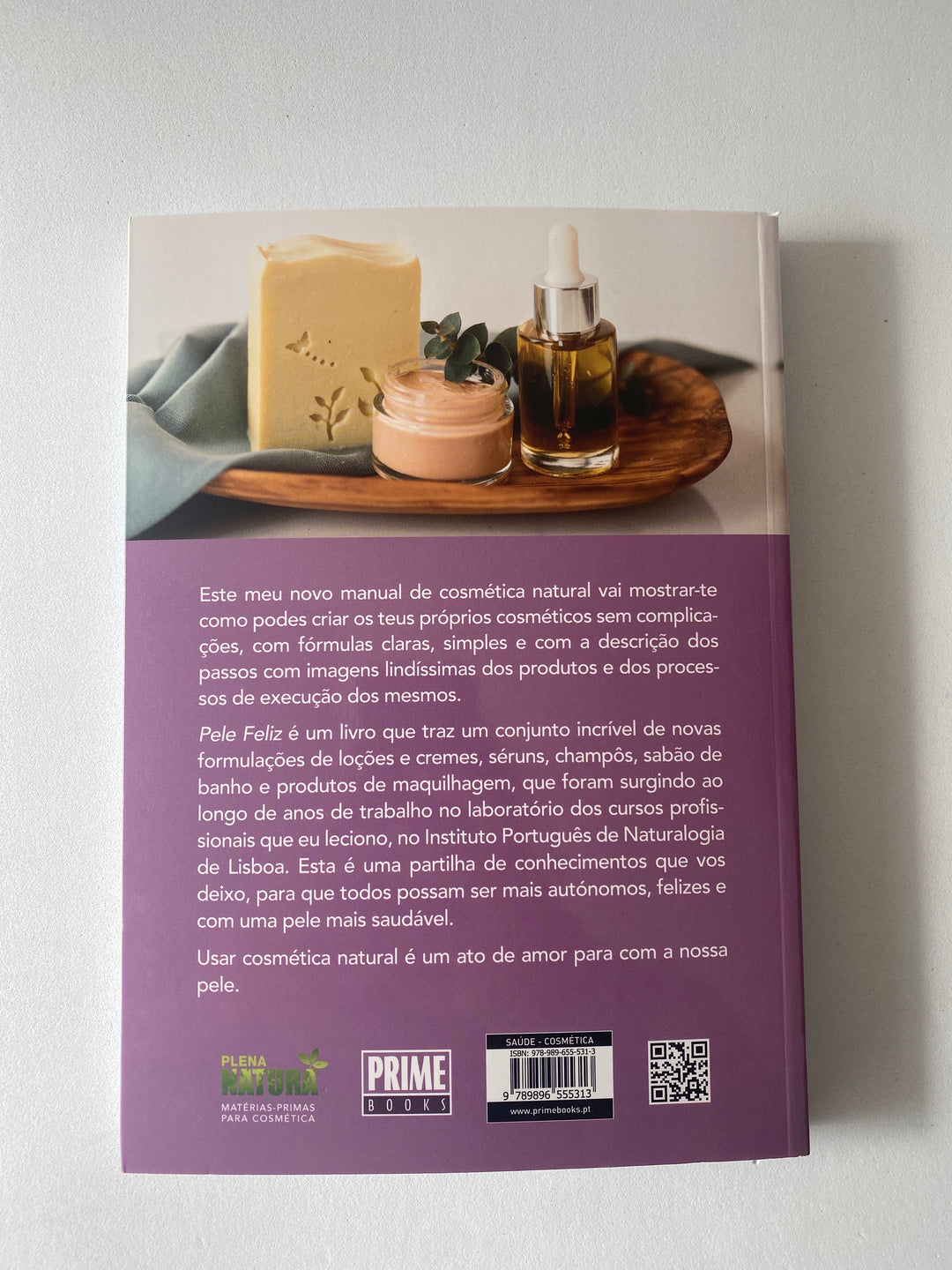 Livro Pele Feliz  |  Dulce Mourato.