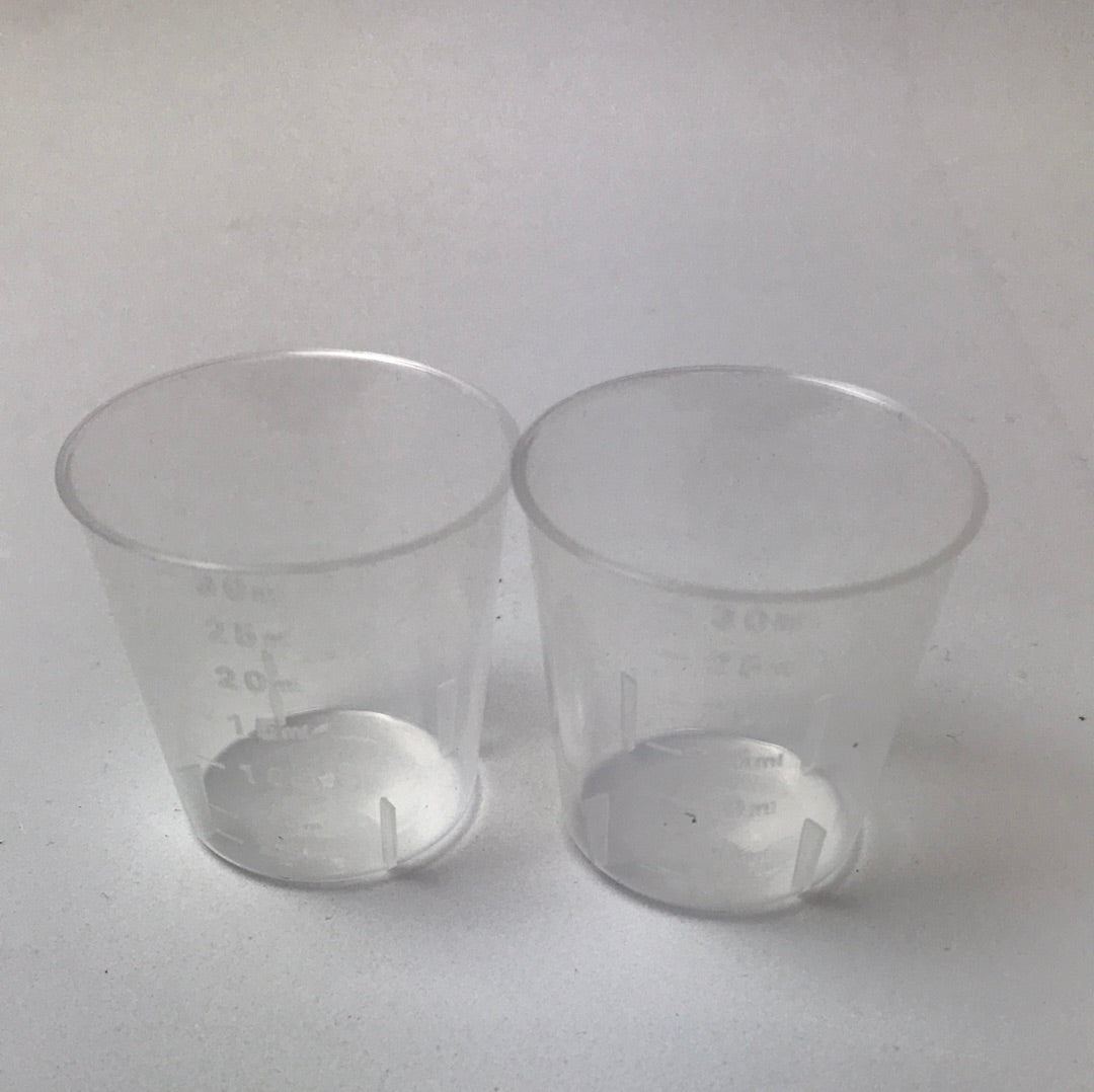 Gobelet Gradué 30ml (pack2)