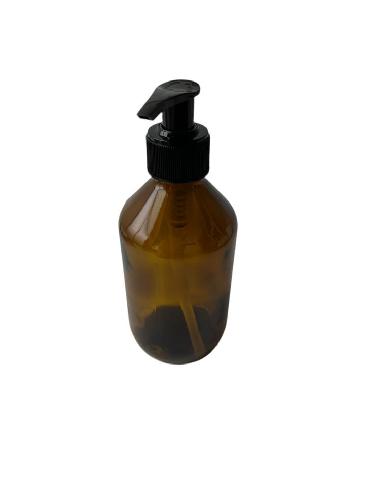 Frasco creme Vidro | Ambar 250ml