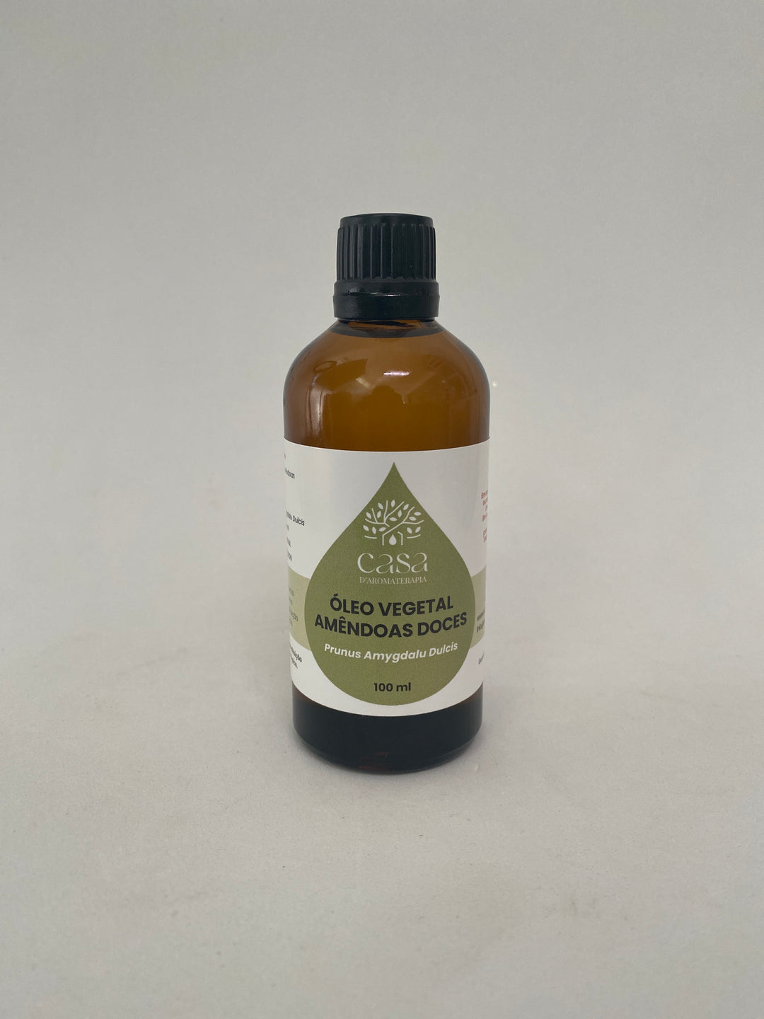 Óleo Vegetal de Amêndoas Doces  | Prunus Amygdalus Dulcis | 100ml