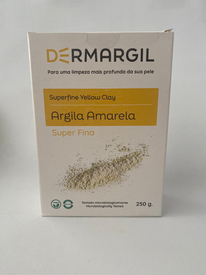 Argila Amarela Superfina em Pó.