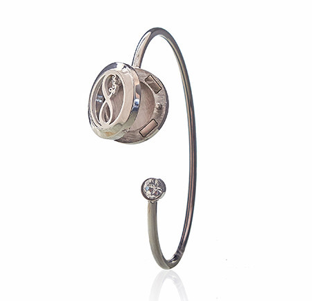 Pulseira Aromática para Óleos Essenciais | Amor Próprio - 20mm.