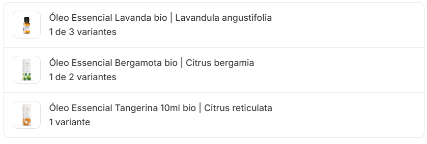 Top 3 Óleos Essenciais: Trio Tranquilo