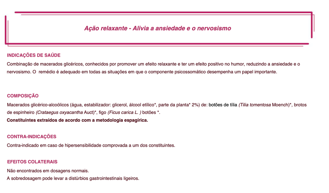 Suplemento natural - Ansiedade | Sedavin 50ml