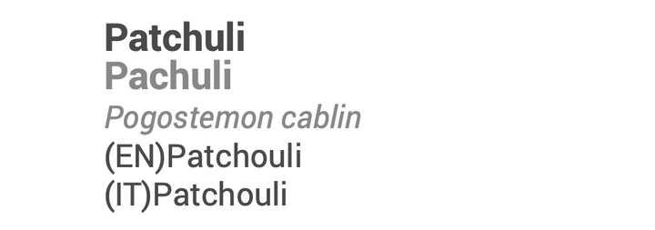 Óleo Essencial de Patchouli 10ml bio | Pogostemon cablin