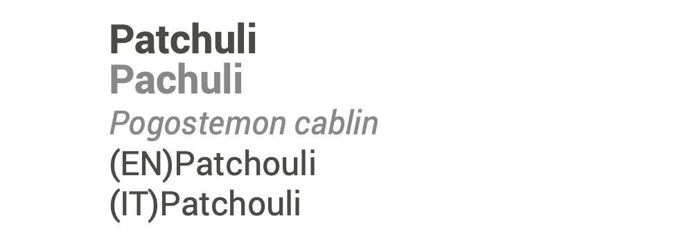 Óleo Essencial de Patchouli 10ml bio | Pogostemon cablin