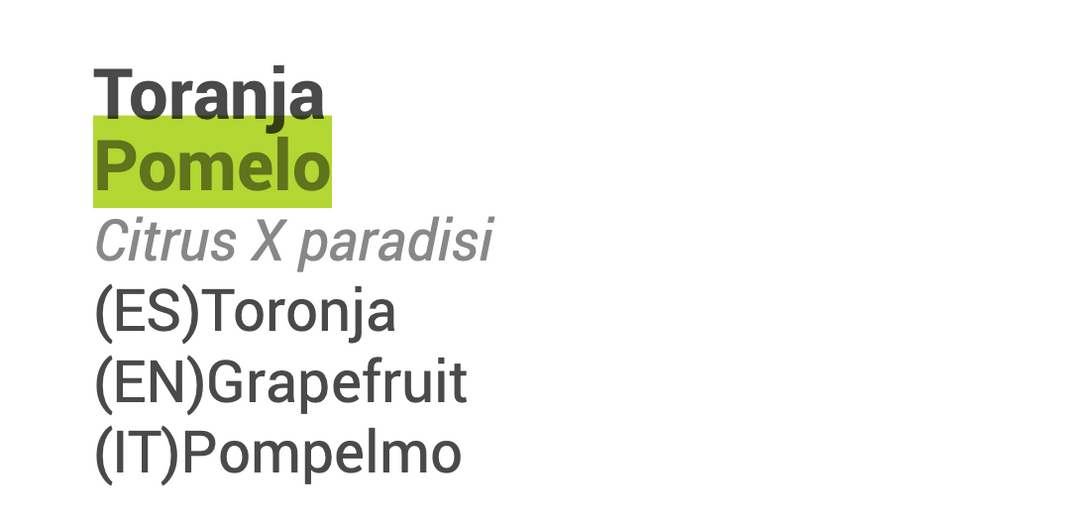 Grapefruit Essential Oil (bio), Citrus paradisi