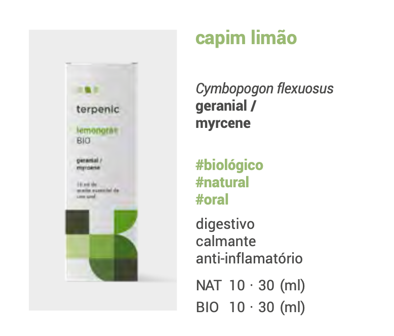 Lemongrass Essential Oil (bio) 10ml