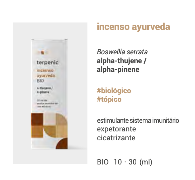 Incense Essential Oil Ayurveda (bio) 10ml