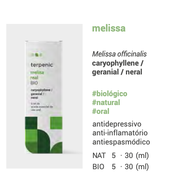 Óleo Essencial Cidreira 5ml | Melissa officinalis %