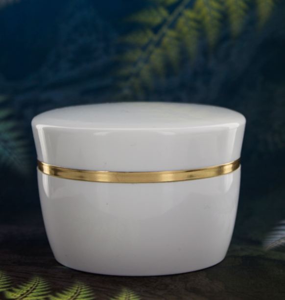 Jar 50ml white/gold