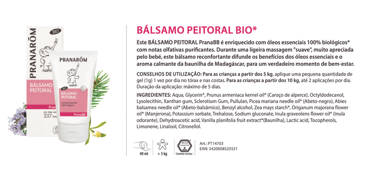 Breast Balm 40ml (bio) for babies