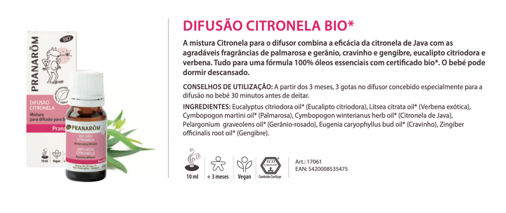 Repellent Diffusion 10ml (bio) for babies