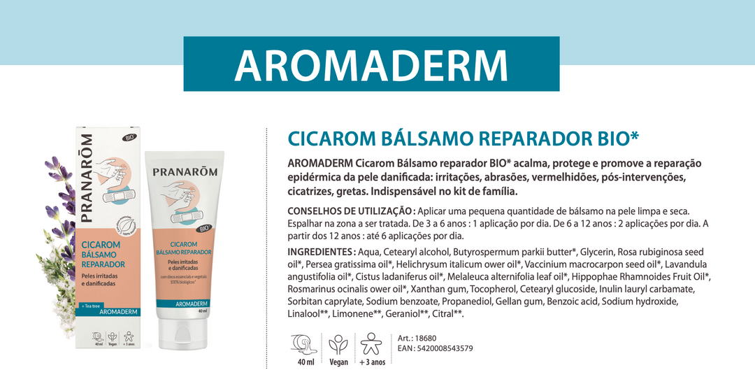 Bálsamo Reparador - Pele Irritada e Danificada (cicarom)