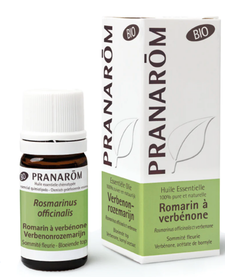 Óleo Essencial Alecrim Verbenona Rosmarinus officinalis, qt verbenona 5 ml bio