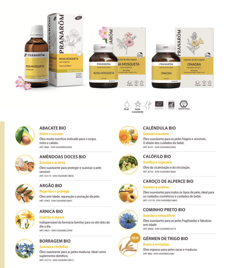 Óleo Vegetal Rosa Mosqueta | Rosa rubiginosa  | BIO | 50ml