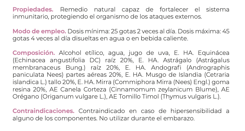 Suplemento natural - Sistema imunitário | Influvin