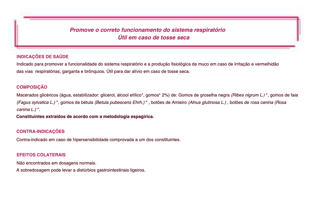 Suplemento Natural - Sistema Respiratório | BRONCOVIN 50ML ***