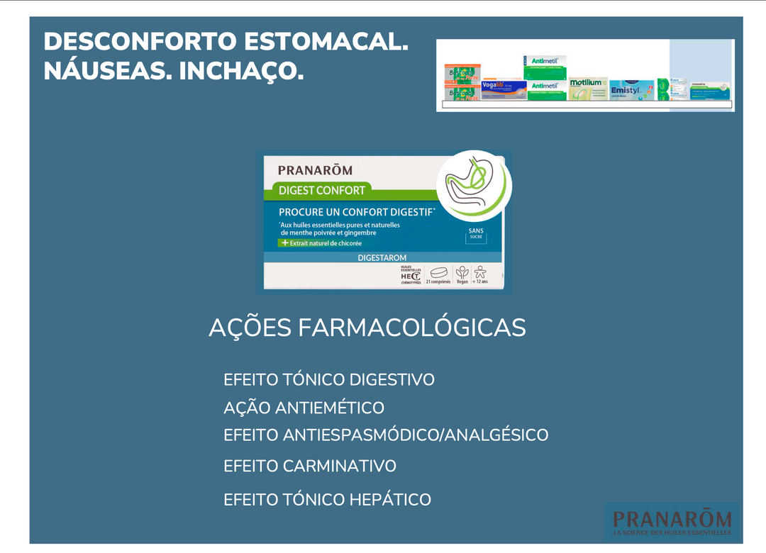 Suplemento Natural: Desconfortos Estômago | Digest Confort