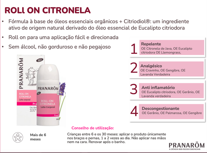 Roll-on Repellent 30ml (bio) for babies