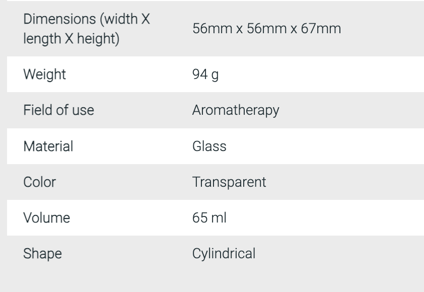 Frasco vidro para velas transparente com pavio