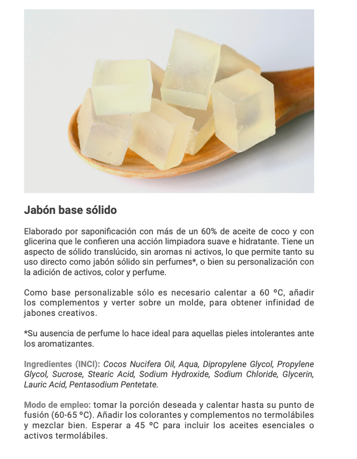 Crystal glycerin based soap 1.3kg