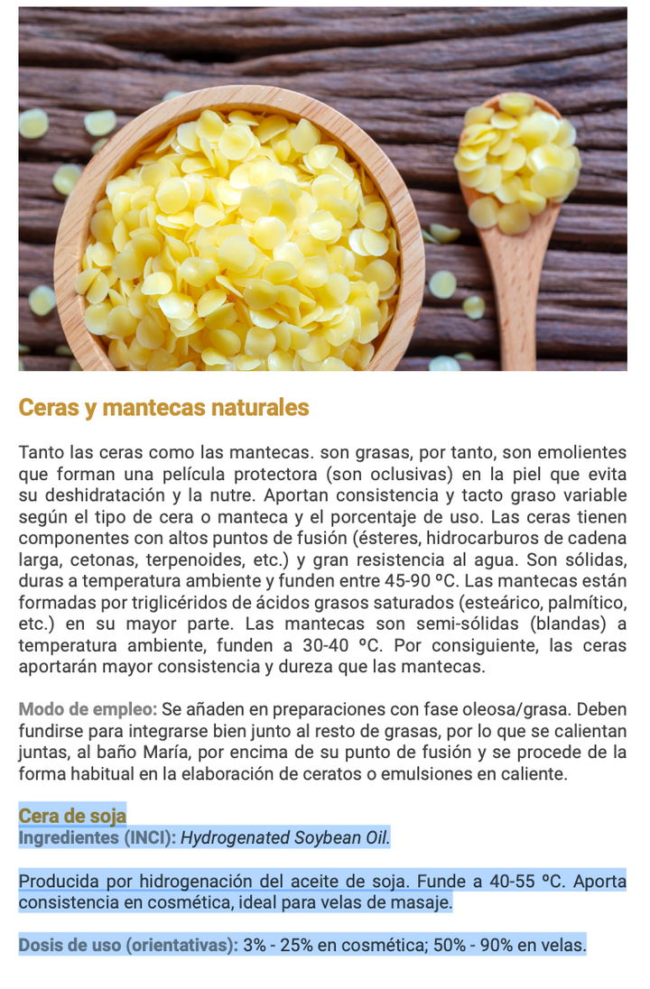 Soy wax 100g