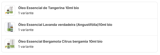 Top 3 Óleos Essenciais: Trio Tranquilo