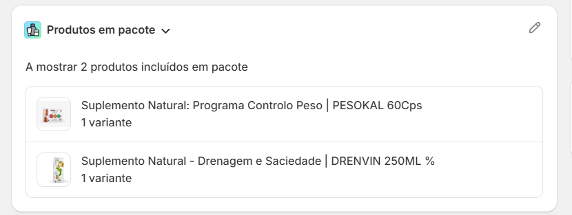 Kit Controlo de Peso