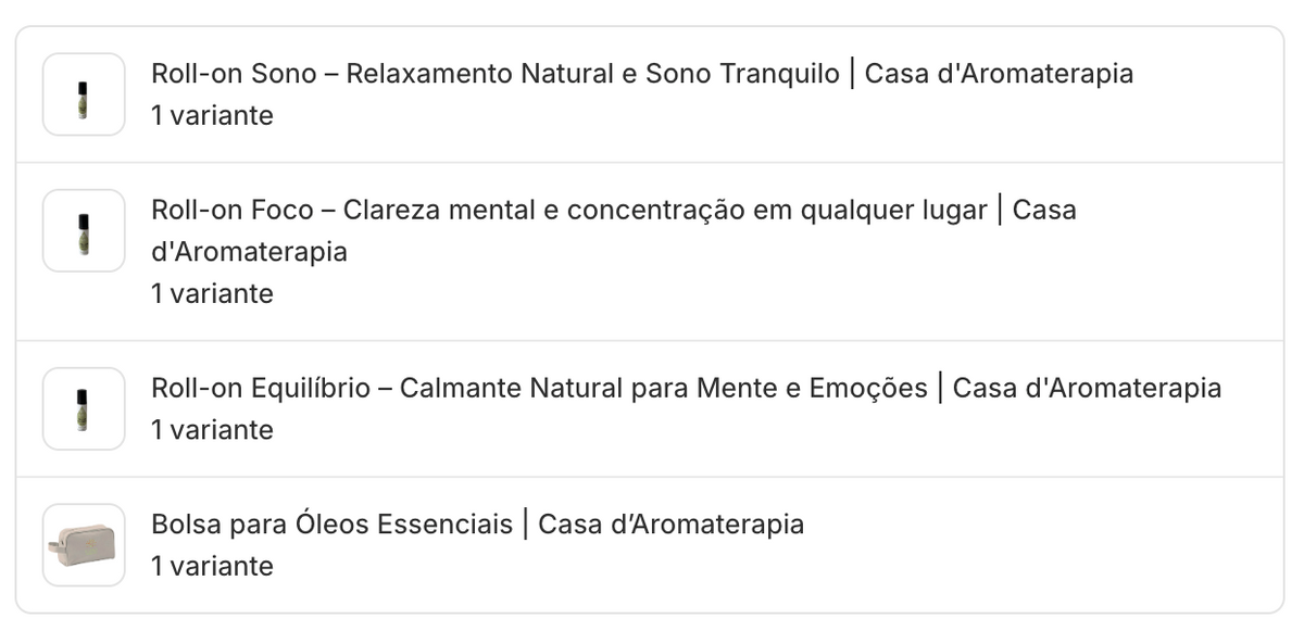 Pack Roll-Ons Essenciais – Sono, Foco e Equilíbrio + Bolsa