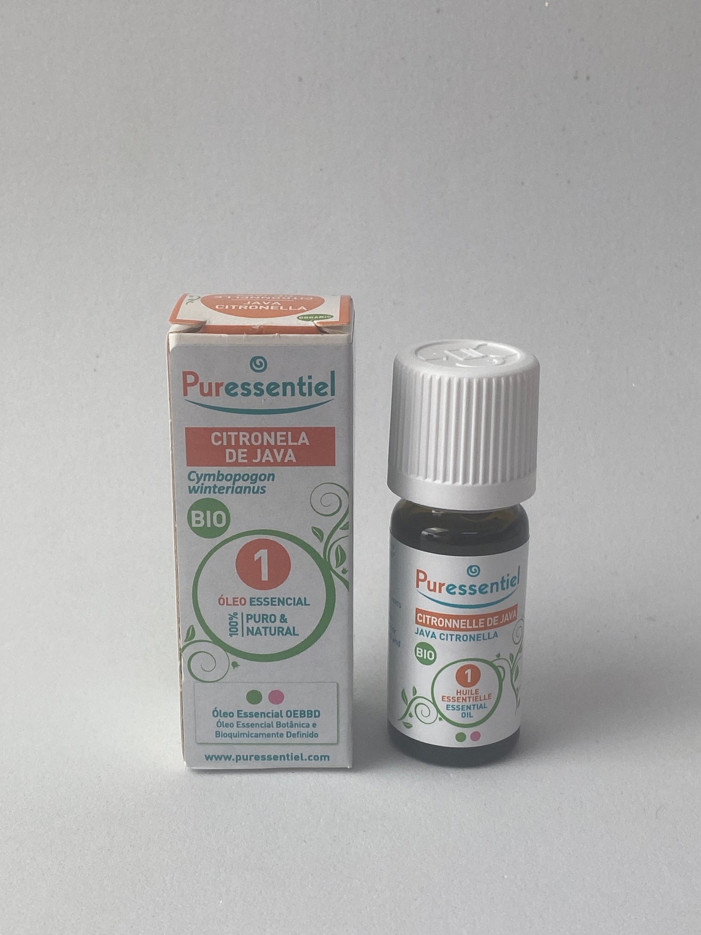 Óleo Essencial de Citronela de Java BIO 10ml | Cymbopogon winterianus