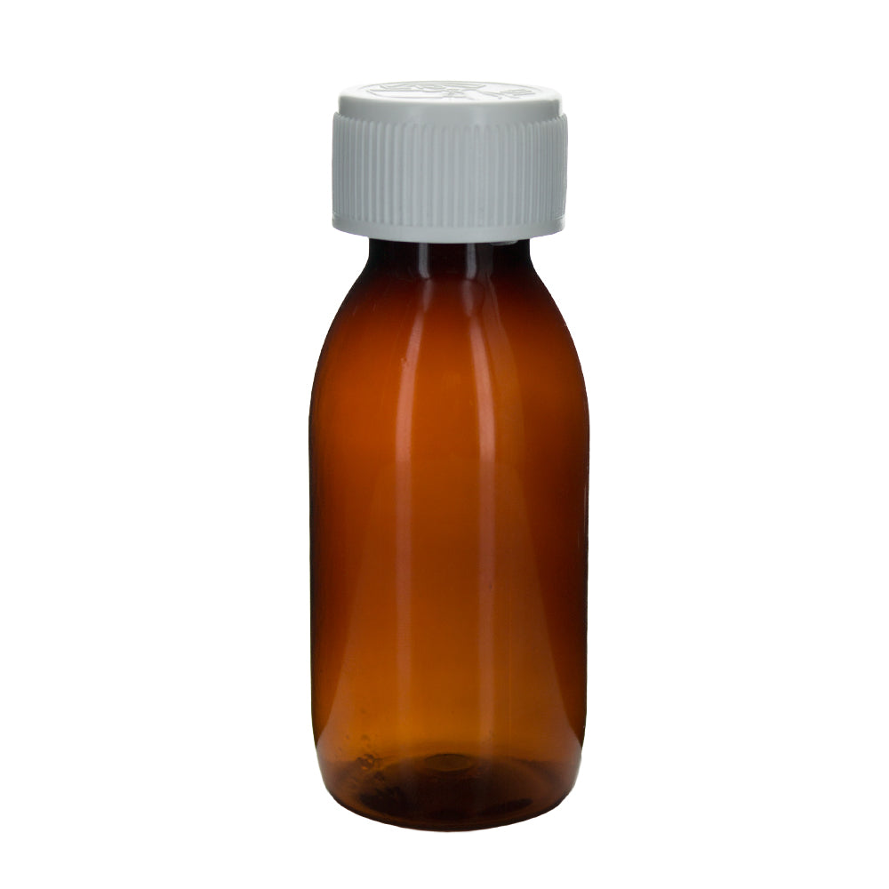 Frasco 100ml PET ambar (xaropes)