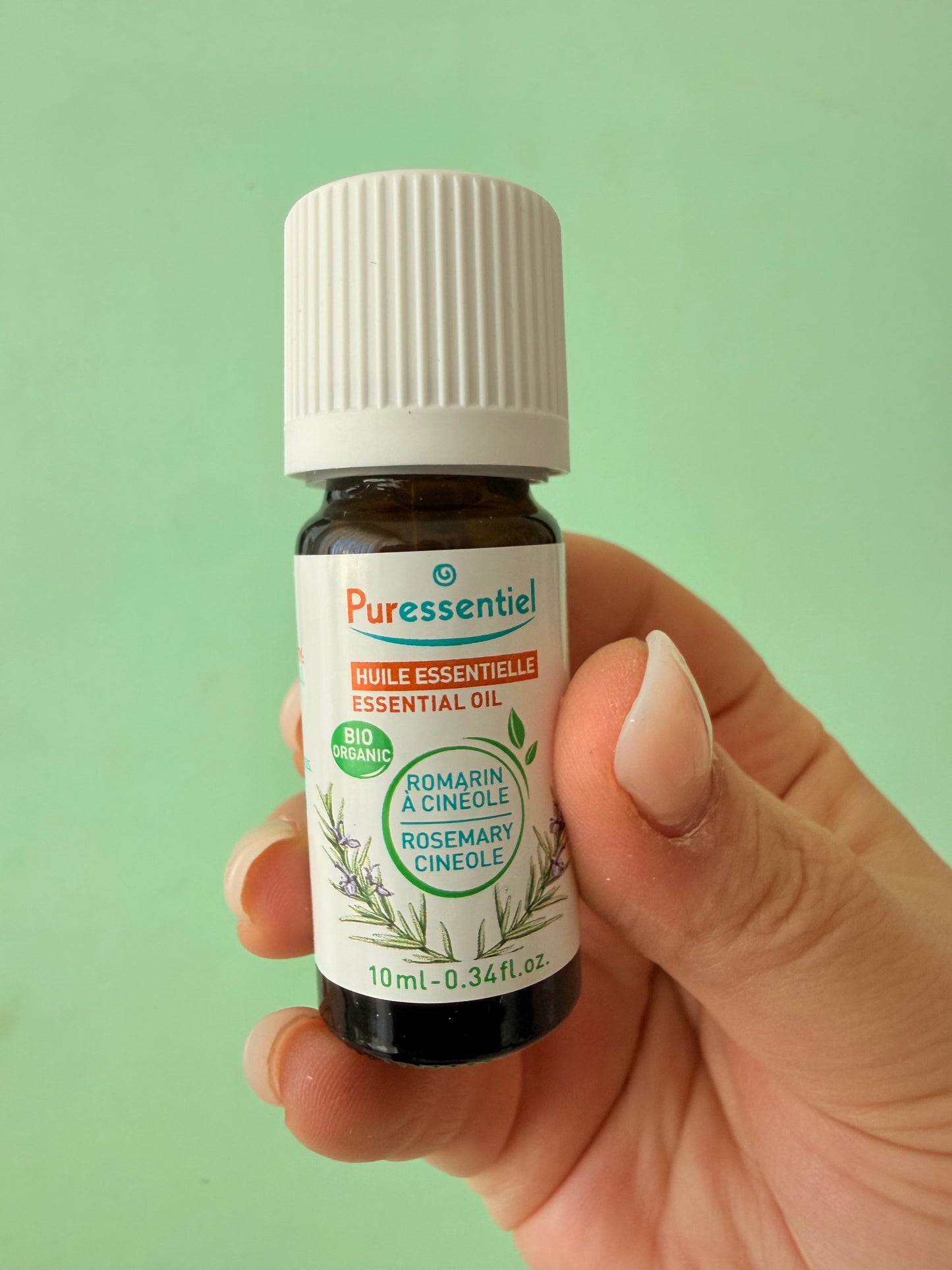 Óleo Essencial Alecrim qt.Cineol | Rosmarinus officinalis | BIO | 10ml | Puressentiel %