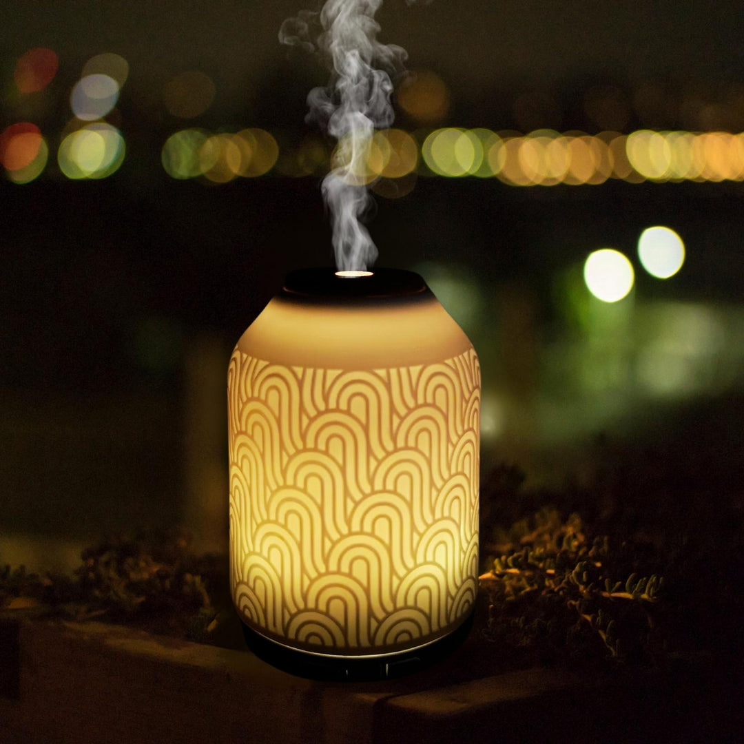 Difusor Ultrassónico para Óleos Essenciais | PRAGUE (APP) %