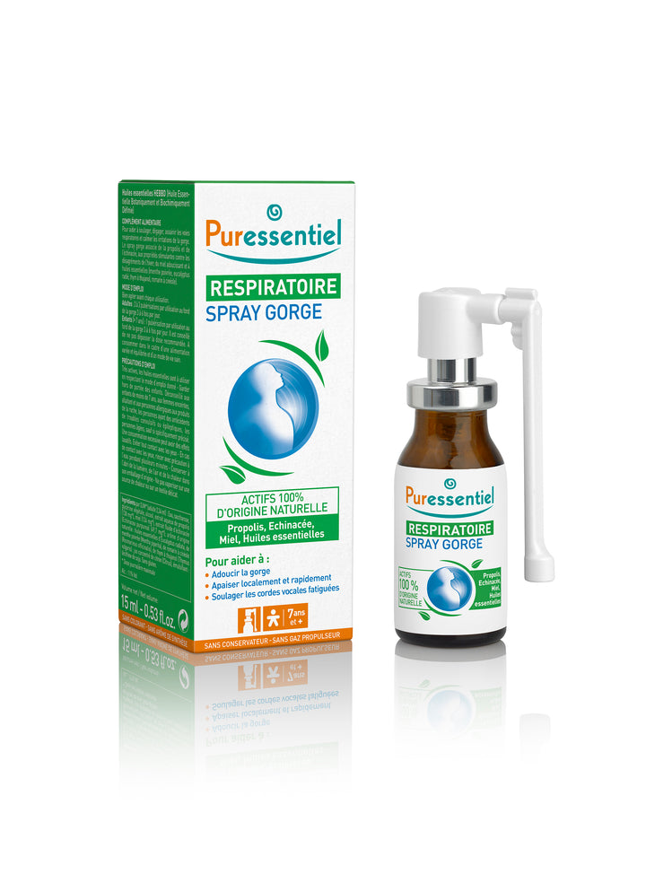 Respiratório Spray para a Garganta 15ml.
